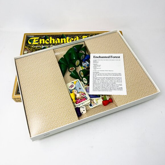 Complete ~ Vintage 1987 Enchanted Forest Treasure Hunt Ravensburger Board Game - Picture 3 of 8